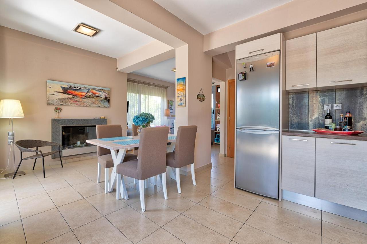 Elegant new maisonette near the sea Aegina Esterno foto